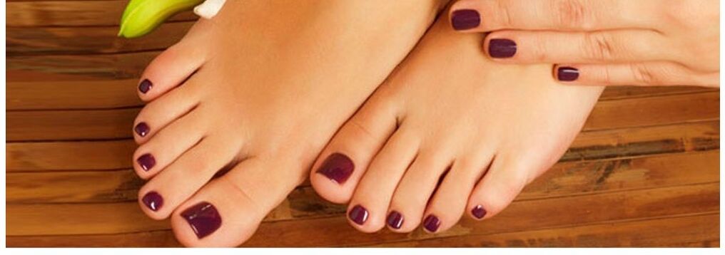 ongles guéris des champignons